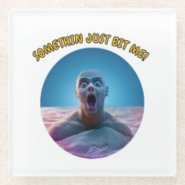 Posavasos De Vidrio ¡Algo Me Bordó!