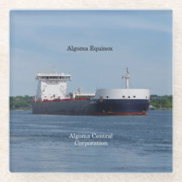 Posavasos de vidrio Algoma Equinox