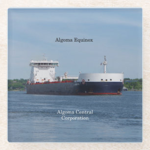 Posavasos de vidrio Algoma Equinox