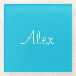 Posavasos De Vidrio Allure Aqua