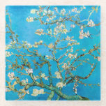 Posavasos De Vidrio Almond Blossom Vincent van Gogh<br><div class="desc">Hermosas flores de almendros en el árbol de almendros de Vincent van Gogh.</div>