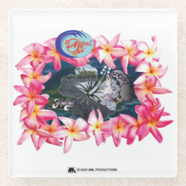 POSAVASOS DE VIDRIO ALOHA 2 12