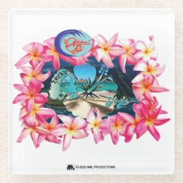 POSAVASOS DE VIDRIO ALOHA 2 13