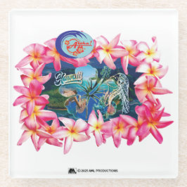 POSAVASOS DE VIDRIO ALOHA 2 8