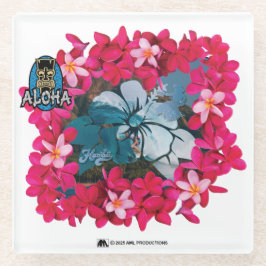 POSAVASOS DE VIDRIO ALOHA 3 13