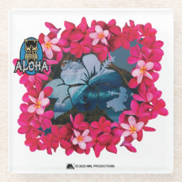 POSAVASOS DE VIDRIO ALOHA 3 14
