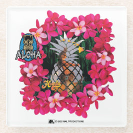 POSAVASOS DE VIDRIO ALOHA 3 2