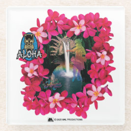 POSAVASOS DE VIDRIO ALOHA 3 9