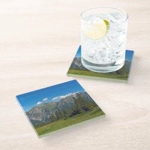 Posavasos De Vidrio Alpes Austríacos En Verano