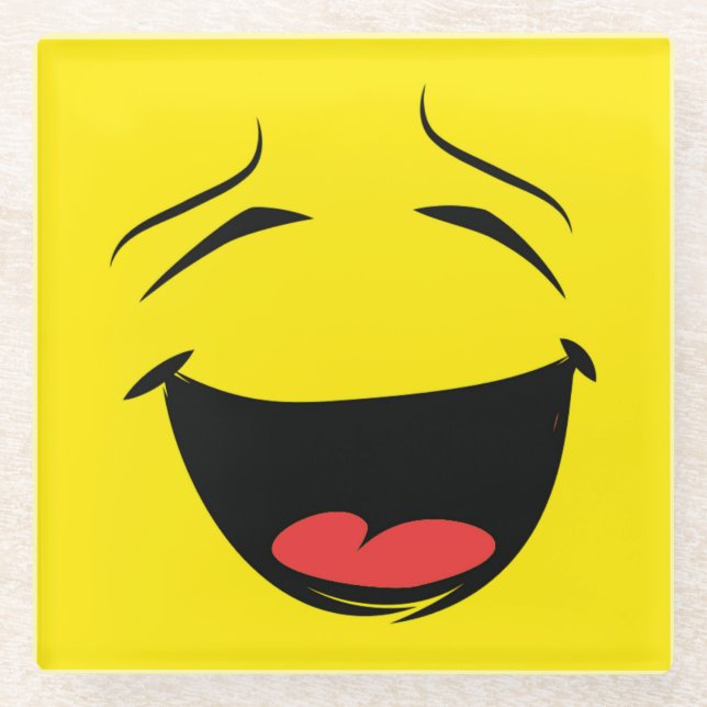 POSAVASOS DE VIDRIO AMARILLO (Anverso)