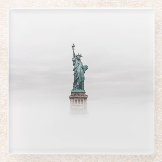 Posavasos De Vidrio América 2 (Anverso)