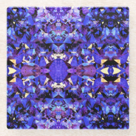 Posavasos De Vidrio Ametría de la escayola de vidrio #2