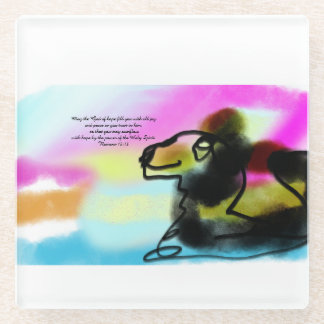 Posavasos De Vidrio Amor de Dios