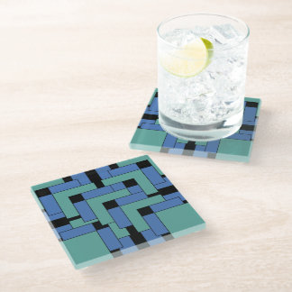 Posavasos De Vidrio anejo aleta de vidrio