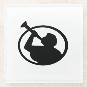 Posavasos De Vidrio Angel Moroni LDS Coaster