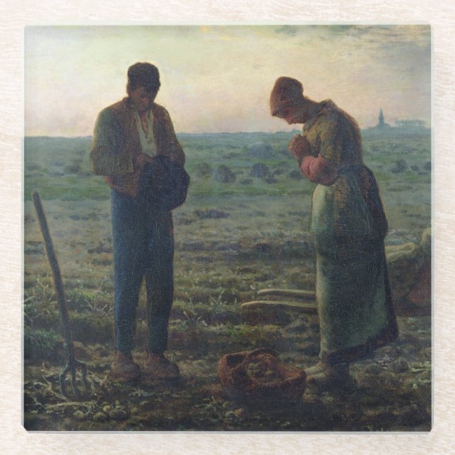 Posavasos De Vidrio Angelus, 1857-59 (Anverso)