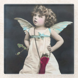 Posavasos De Vidrio Angry Cupid