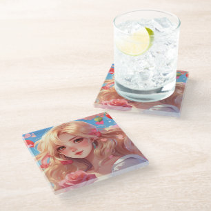 Posavasos De Vidrio Anime