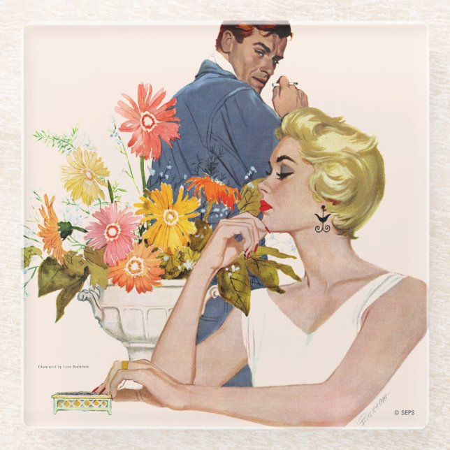 Posavasos De Vidrio Aniversario Quarrel 2 (Anverso)