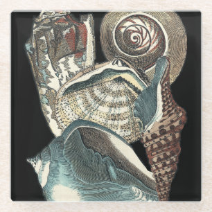 Posavasos De Vidrio Antología del Seashell