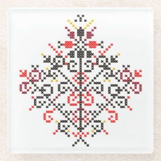 POSAVASOS DE VIDRIO ÁRBOL DE LA VIDA