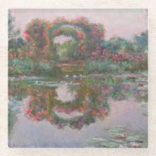 Posavasos De Vidrio Arcos floridos, Giverny - Claude Monet - c1913
