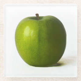 Posavasos De Vidrio Aroma de manzana verde