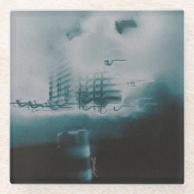 Posavasos De Vidrio Arquitecto I (Anverso)