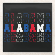 Arte de palabras apiladas de Alabama
