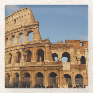 Posavasos De Vidrio Arte Romano. El Coliseo o Flavio 3