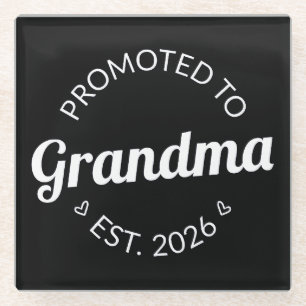Posavasos De Vidrio Ascendido A La Abuela Este. I 2026