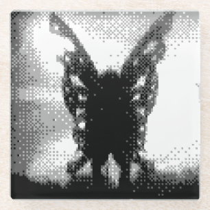 Posavasos De Vidrio autor de arte en píxeles