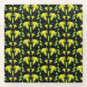 Posavasos De Vidrio Axaotl Salamander Kids Gift