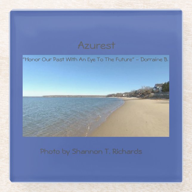 Posavasos De Vidrio AZUREST VISIONARY Coaster (Anverso)