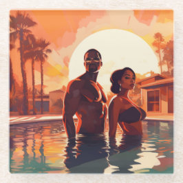 POSAVASOS DE VIDRIO BAE-CATION #2