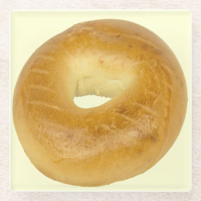 Posavasos De Vidrio Bagel (Anverso)