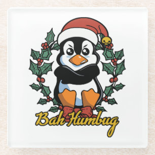 Posavasos De Vidrio Bah Humbug