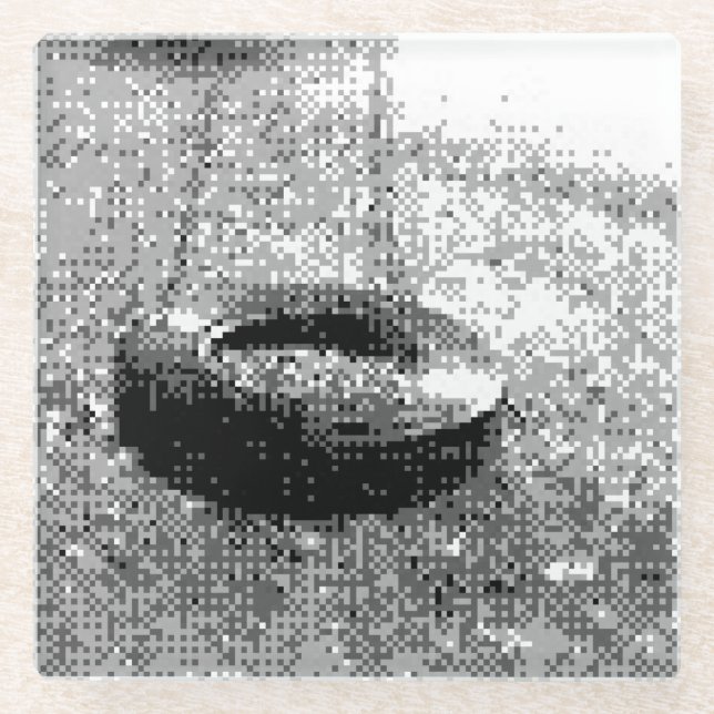 Posavasos De Vidrio balanceo de neumáticos (Anverso)