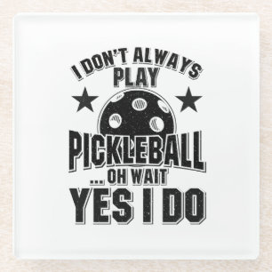 Posavasos De Vidrio Baloncesto - No siempre juego baloncesto