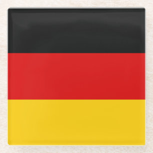 Posavasos De Vidrio Bandera de Alemania