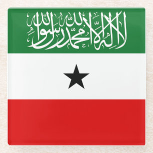 Posavasos De Vidrio Bandera de Somalilandia