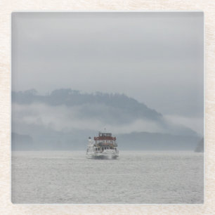 Posavasos De Vidrio Barco En Windermere