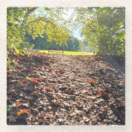 Posavasos De Vidrio Basándose en el amor de Dios