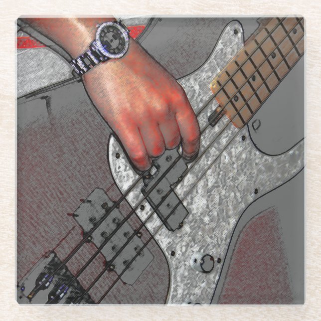 Posavasos De Vidrio Bass 4 coastercnm (Anverso)