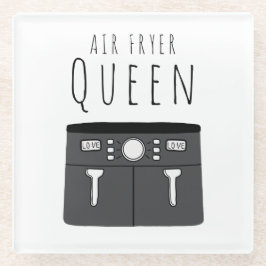 Posavasos De Vidrio Bebida Reina Air Fryer