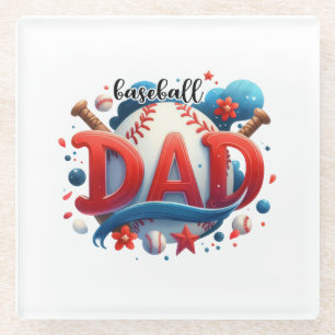 Posavasos De Vidrio Béisbol