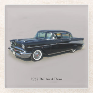 Posavasos De Vidrio Bel Air 1957 Monasterio de vidrio de puerta