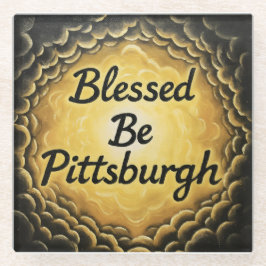 Posavasos De Vidrio BenditoSeaPittsburgh