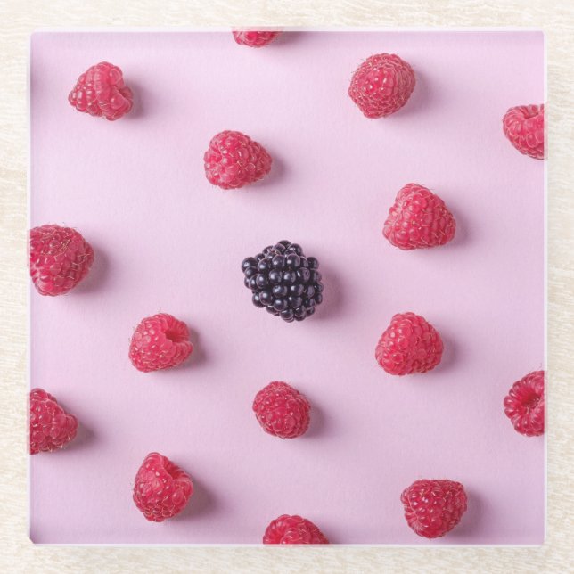 Posavasos De Vidrio berry agradable (Anverso)