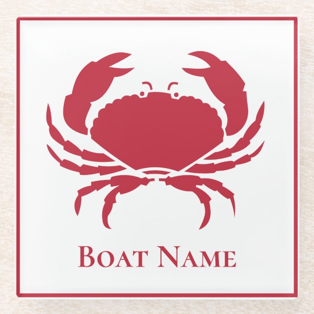 Posavasos De Vidrio BLANCO GRÁFICO en franjas modernas NEGRO (Anverso)